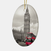 Big Ben London Keramisch Ornament (Links)