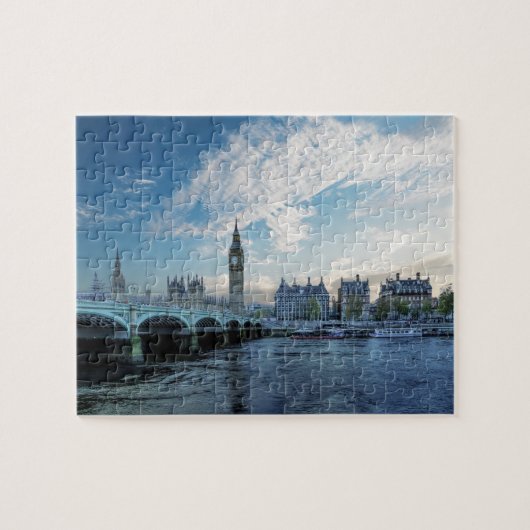 Big Ben London. Legpuzzel (Horizontaal)