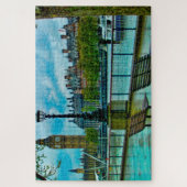 Big Ben London. Legpuzzel (Verticaal)