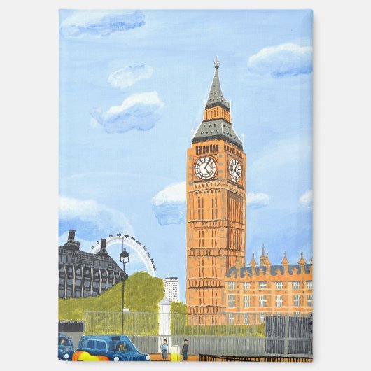 Big Ben London Magnet (Voorkant)