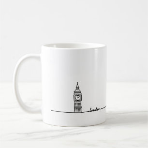 Big Ben London Mok, Big Ben Mok, London Gift Koffiemok