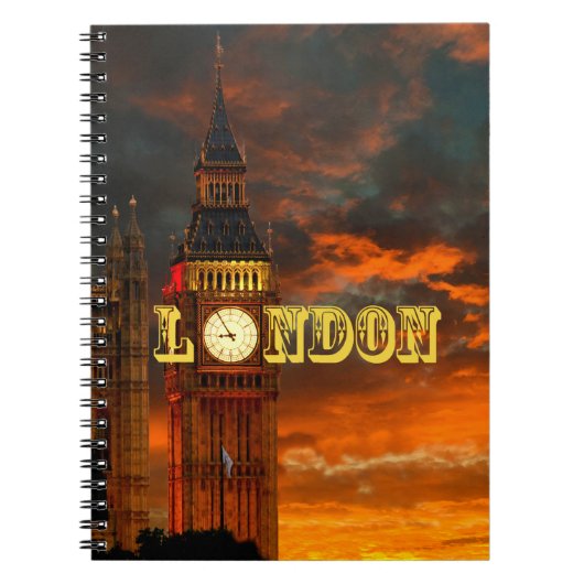BIG BEN LONDON NOTITIEBOEK (Voorkant)