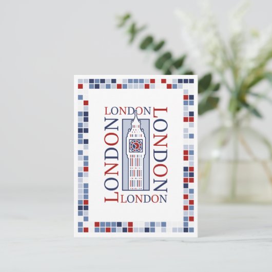Big Ben London Perfect voor Britse cultuurliefhebb Briefkaart (Staand voorkant)