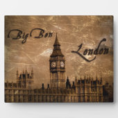 Big Ben, London plaque Fotoplaat (Voorkant)