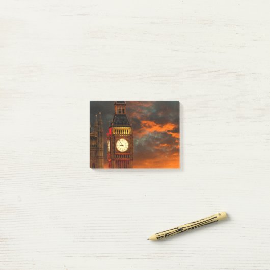 BIG BEN LONDON POST-IT® NOTES (Op bureau)