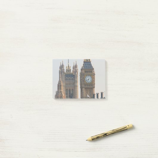 Big Ben LONDON Post-it® Notes (Op bureau)