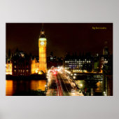 Big Ben London Poster (Voorkant)