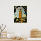 Big Ben London Poster (Keuken)