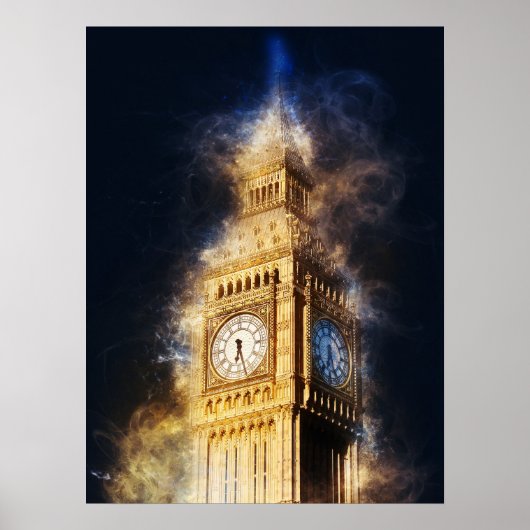 Big Ben London Poster (Voorkant)
