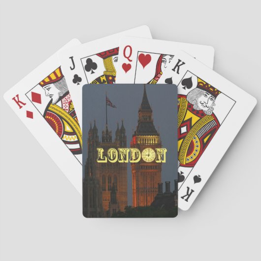 BIG Ben London Pro Foto Speelkaarten (Achterkant)