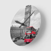 Big Ben London Ronde Klok (Hoek)