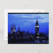 Big Ben London Skyline Briefkaart (Voorkant / Achterkant)