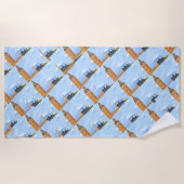 Big Ben London Strandlaken (Voorkant)