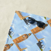 Big Ben London Strandlaken (In situ)