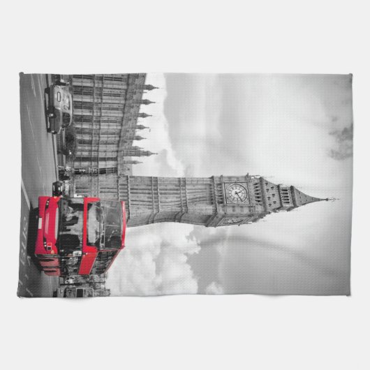 Big Ben London Theedoek (Horizontaal)