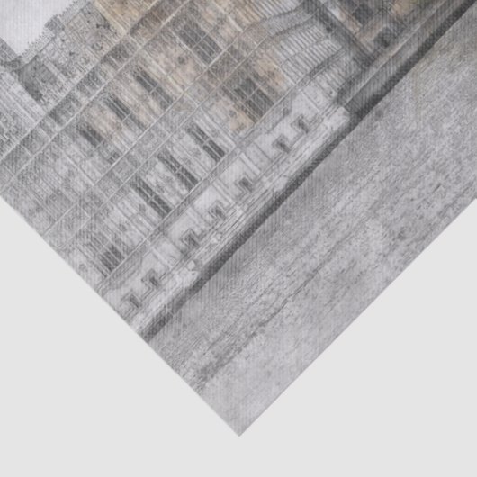 Big Ben London Tissue Paper – Verenigd Koninkrijk  Tissuepapier (Detail)