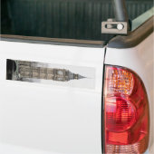 Big Ben London (Waterverf) Bumpersticker (Op Truck)