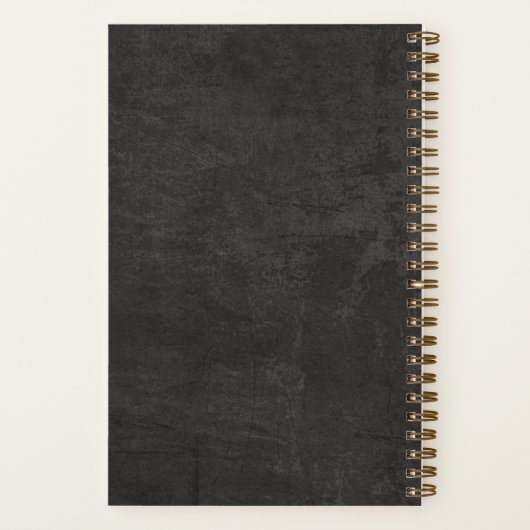 Big Ben met aanpasbare tekst Notitieboek (Achterkant)