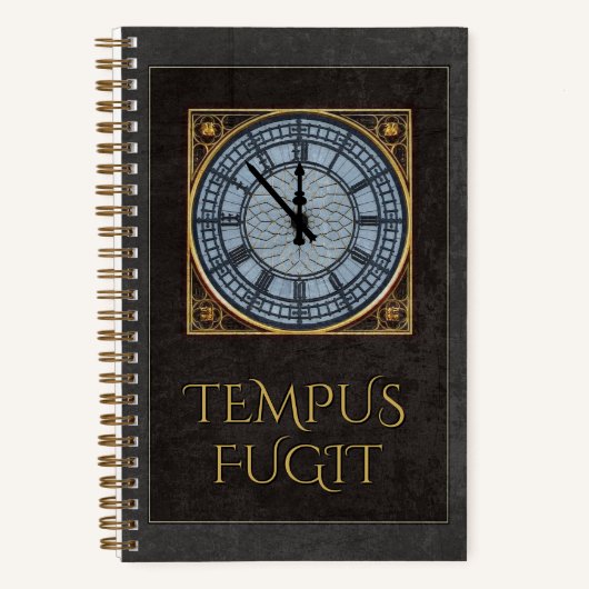 Big Ben met aanpasbare tekst Notitieboek (Voorkant)