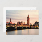 Big Ben op Sunrise Briefkaart (Voorkant / Achterkant)