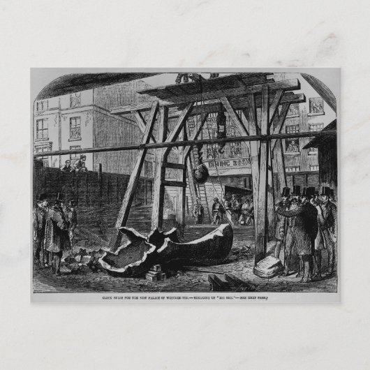 Big Ben ophouden Briefkaart (Voorkant)