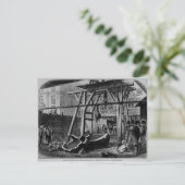 Big Ben ophouden Briefkaart (Staand voorkant)