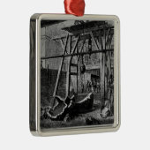 Big Ben ophouden Metalen Ornament (Rechts)