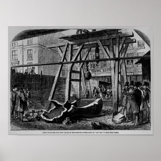 Big Ben ophouden Poster (Voorkant)