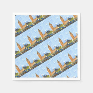 Big Ben papieren servet