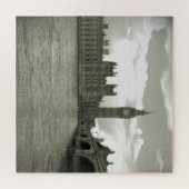 Big Ben Parliament in Black & White, 20x20 - 676 p Legpuzzel (Horizontaal)