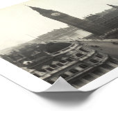 Big Ben & Parliament Square London 1904 Poster (Hoek)