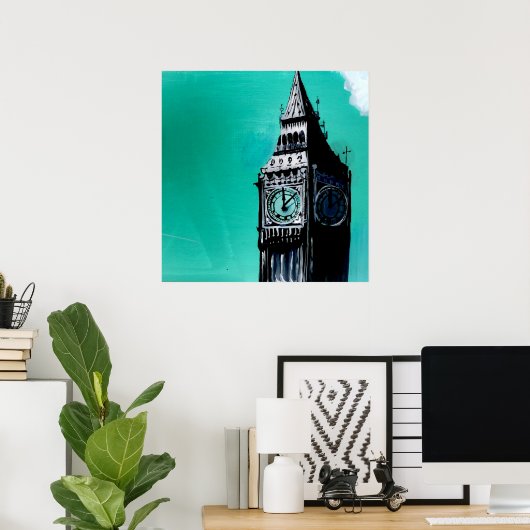 Big Ben Poster (Thuiskantoor)