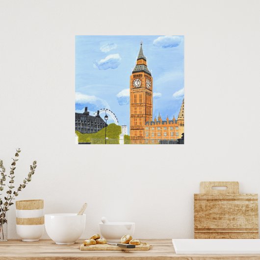 Big Ben Poster (Keuken)