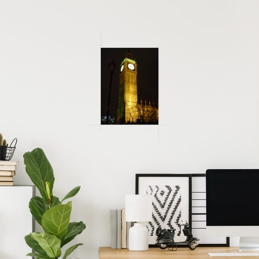 big ben poster (Thuiskantoor)