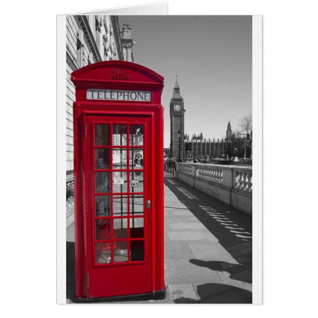 Big Ben Red-telefooncel (Voorkant)
