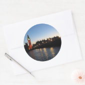 Big Ben Ronde Sticker (Envelop)