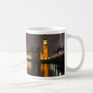 Big ben 's nachts koffiemok