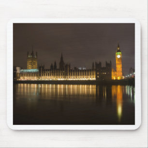 Big ben 's nachts muismat