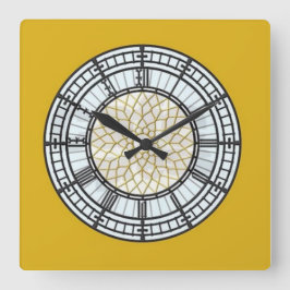 Big Ben Style Wall Clock Vierkante Klok