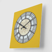Big Ben Style Wall Clock Vierkante Klok (Hoek)