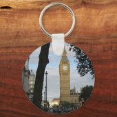 Big Ben Through the Trees Sleutelhanger (Voorkant)