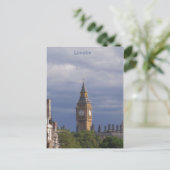 Big Ben, toren klok - Londen Briefkaart (Staand voorkant)