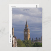 Big Ben, toren klok - Londen Briefkaart (Voorkant / Achterkant)
