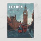  Big Ben Travel Briefkaart - Londen, Verenigd Koni (Voorkant)