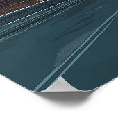  Big Ben Travel Poster - Londen, Verenigd Koninkri (Hoek)