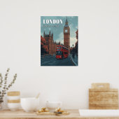  Big Ben Travel Poster - Londen, Verenigd Koninkri (Keuken)
