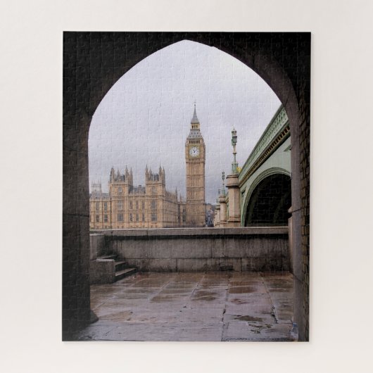 Big Ben Tunnel Uitzicht - 16 x 20 - 520 pcs. Legpuzzel (Verticaal)