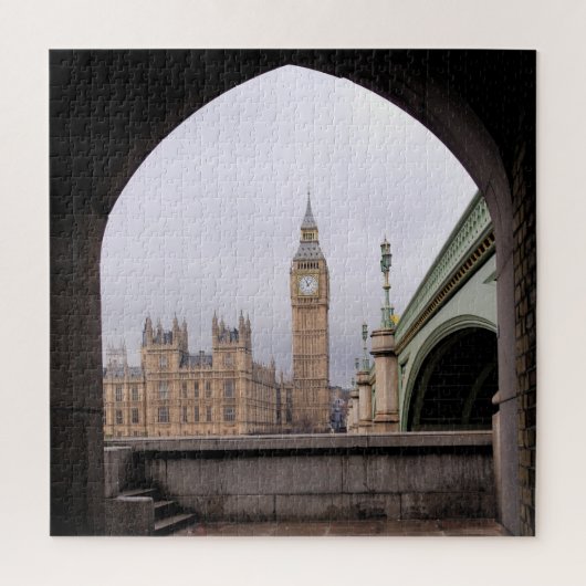 Big Ben Tunnel Uitzicht - 20x20 - 676 pcs. Legpuzzel (Verticaal)