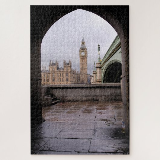 Big Ben Tunnel Uitzicht - 20x30 - 1014 pcs. Legpuzzel (Verticaal)