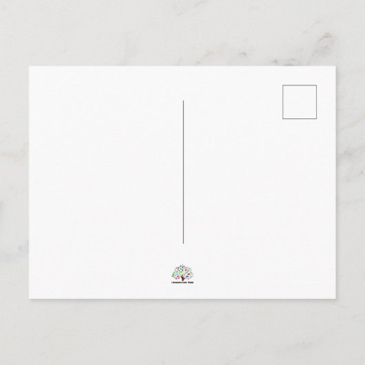 Big Ben van het Brug Briefkaart (Achterkant)